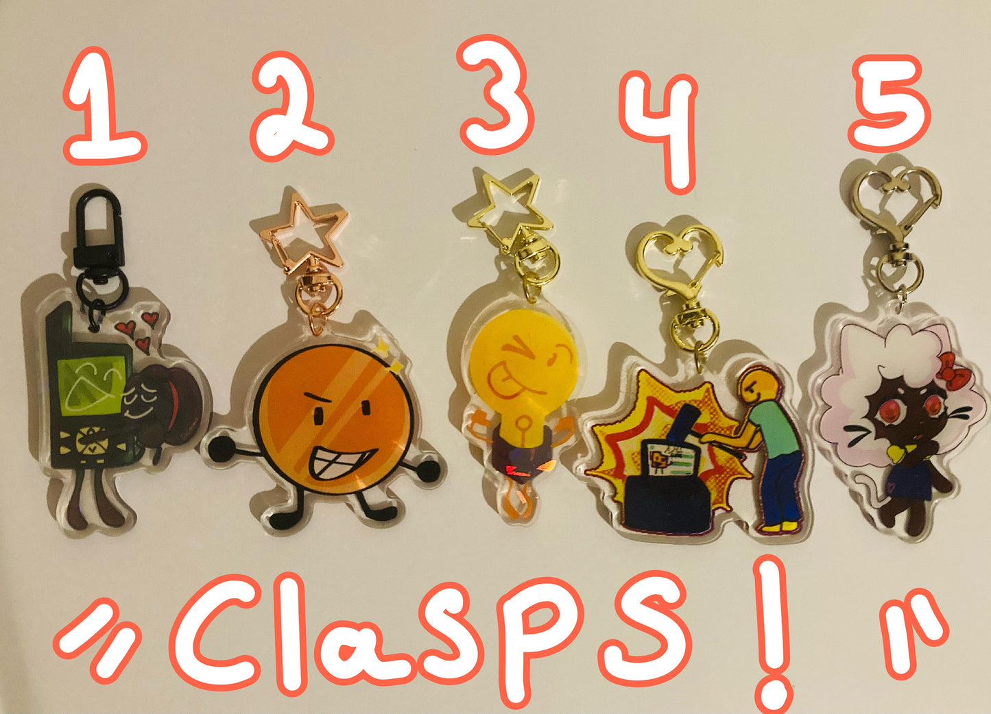 Custom Acrylic Keychain of your OC or character