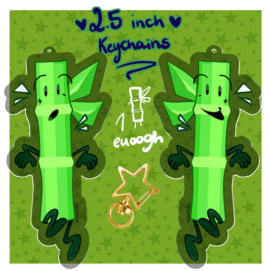 PREORDERS Bamboo IDFK -  Acrylic Keychain / Charm - object shows